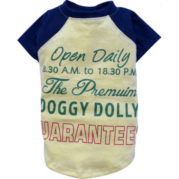 Doggy Dolly μπλούζα κίτρινη Doggy Dolly μπλούζα κίτρινη