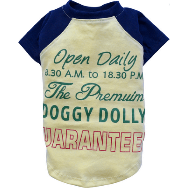 Doggy Dolly μπλούζα κίτρινη Doggy Dolly μπλούζα κίτρινη