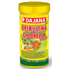 DajanaPet spirulina & chlorella flakes 100ml DajanaPet spirulina & chlorella flakes 100ml