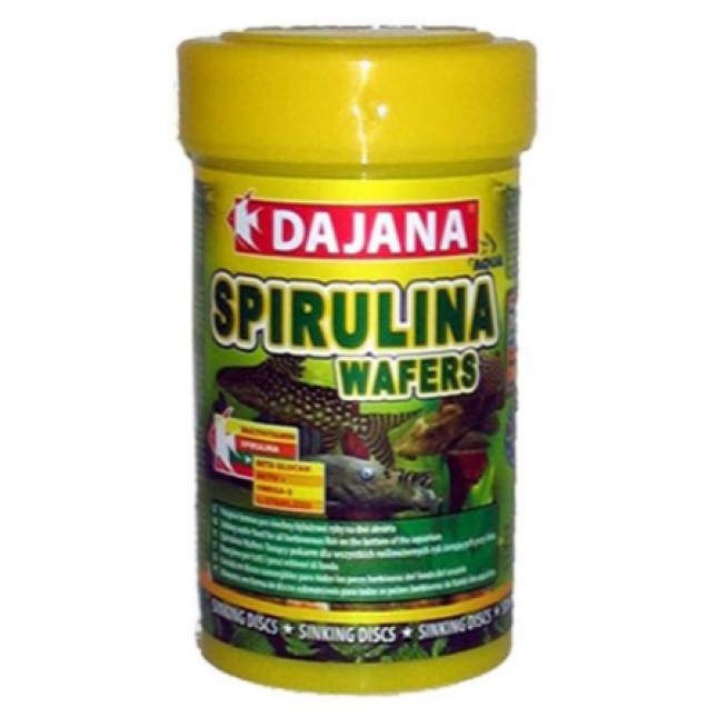 DajanaPet spirulina wafers 250ml/100gr DajanaPet spirulina wafers 250ml/100gr