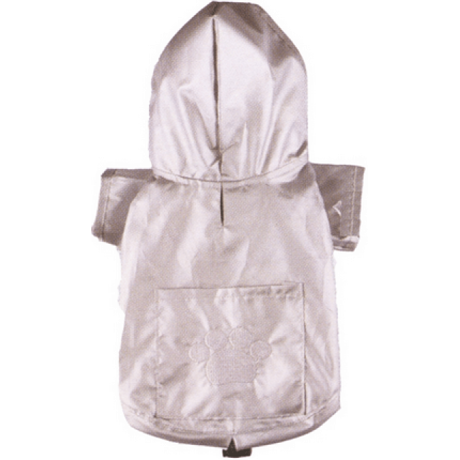 Doggy Dolly αδιάβροχο ασημί DR002 small Doggy Dolly αδιάβροχο ασημί DR002 small