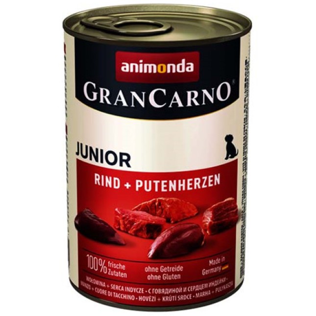 Animonda G.C.Junior βοδινό & καρδιά γαλοπούλας