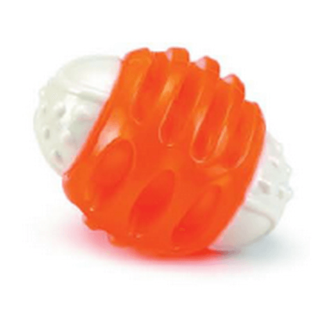 Beeztees rub giggle μπάλα ribsy dog 8cm Beeztees rub giggle μπάλα ribsy dog 8cm