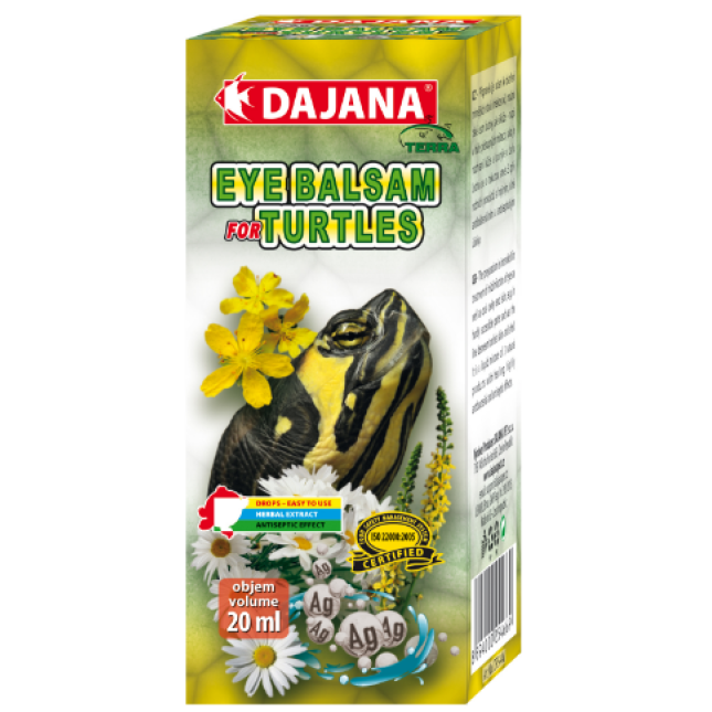 DajanaPet eye balsam for turtles 20ml DajanaPet eye balsam for turtles 20ml