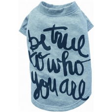 Doggy Dolly μπλουζάκι be true γκρι BD465 medium Doggy Dolly μπλουζάκι be true γκρι BD465 medium