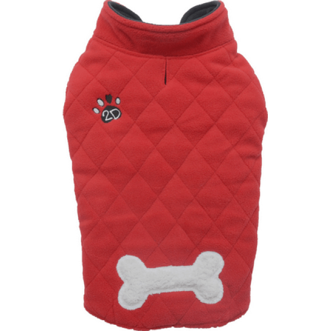 Doggy Dolly Parka Sweater κόκκινο BD495 x-large