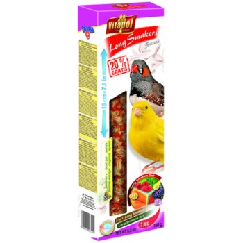 Vitapol παστέλι για καναρίνια-παραδείσια mix 3σε1 long  ( ʼγριοι Σπόροι-Καρότο-Φρούτα του Δάσους