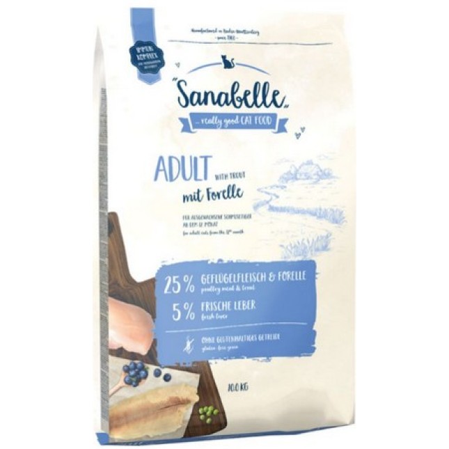 Bosch Cat Adult Sanabelle πέστροφα 10Kg Bosch Cat Adult Sanabelle πέστροφα 10Kg