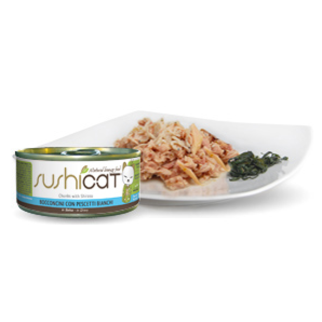 Nova f. sushicat κομ. shirasu σε σάλτσα 70gr Nova f. sushicat κομ. shirasu σε σάλτσα 70gr