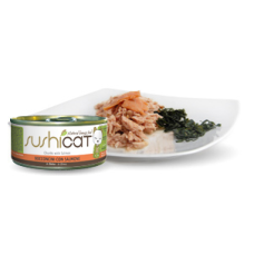 Nova f. sushicat κομ. σολομού σε σάλτσα 70gr Nova f. sushicat κομ. σολομού σε σάλτσα 70gr