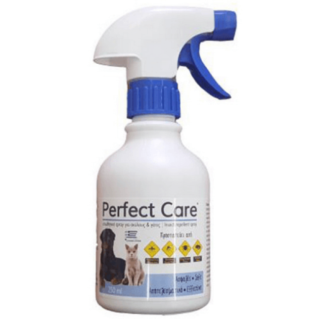 Perfect care αποτελεσματικό απωθητικό spray για σκύλους και γάτες χωρίς προωθητικό αέριο