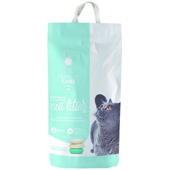 Perfect άμμος υγιεινής με άρωμα baby powder 10kg Perfect άμμος υγιεινής με άρωμα baby powder 10kg