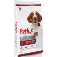 Lider Reflex τροφή για ενήλικες σκύλους (βοδινό) 15kg+1kg