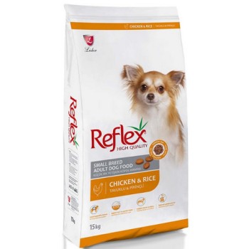 Lider Reflex Πλήρης τροφή για ενήλικες σκύλους μικρόσωμων φυλών (Κοτόπουλο) Lider Reflex Πλήρης τροφή για ενήλικες σκύλους μικρόσωμων φυλών (Κοτόπουλο)