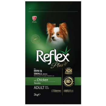 Lider Reflex plus πλήρης τροφή για ενήλικες μικρόσωμων φυλών (κοτόπουλο) 3kg Lider Reflex plus πλήρης τροφή για ενήλικες μικρόσωμων φυλών (κοτόπουλο) 3kg