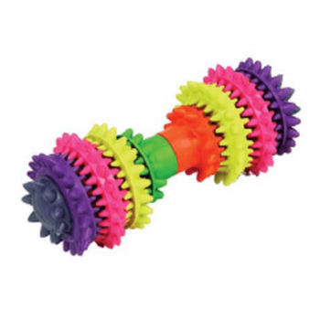 Beeztees παιχνίδι σκύλου rubber dental care dumbbell mint 14x6 Beeztees παιχνίδι σκύλου rubber dental care dumbbell mint 14x6