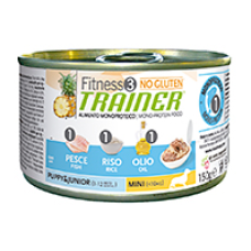 Nova foods tr. fitness3 puppy&junior mini ψάρι 150gr