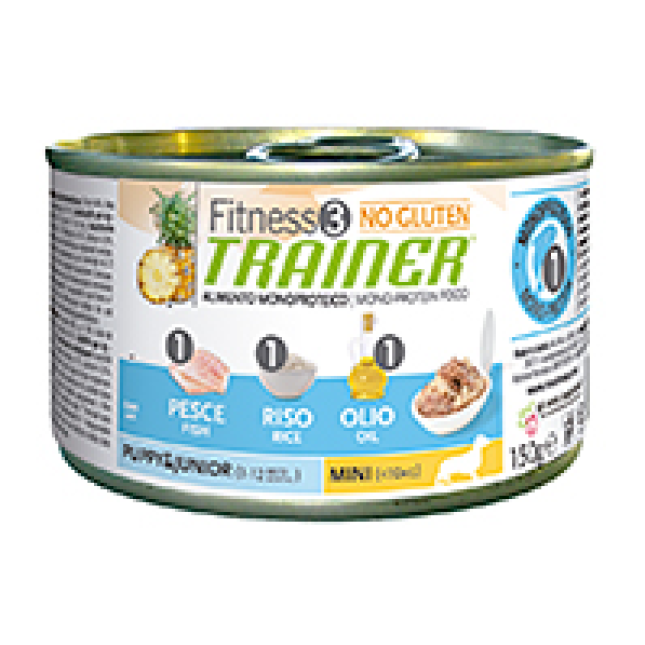 Nova foods tr. fitness3 puppy&junior mini ψάρι 150gr