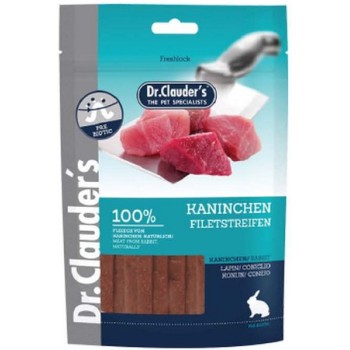 Dr Clauder's Rabbit Filets Strips (Φιλέτο Κουνέλι) 80g Dr Clauder's Rabbit Filets Strips (Φιλέτο Κουνέλι) 80g