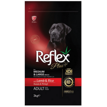 Lider Reflex plus τροφή για ενήλικες σκύλους μεσαίων και μεγαλόσωμων φυλών (Αρνί) Lider Reflex plus τροφή για ενήλικες σκύλους μεσαίων και μεγαλόσωμων φυλών (Αρνί)