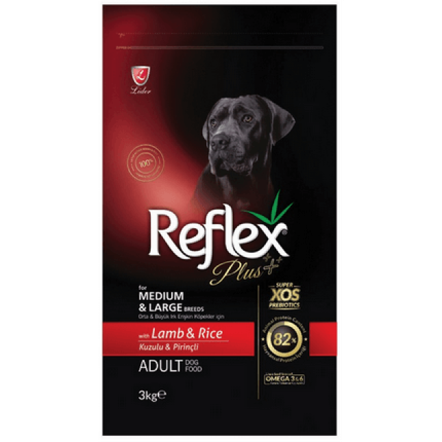 Lider Reflex plus τροφή για ενήλικες σκύλους μεσαίων και μεγαλόσωμων φυλών (Αρνί) Lider Reflex plus τροφή για ενήλικες σκύλους μεσαίων και μεγαλόσωμων φυλών (Αρνί)
