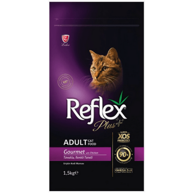 Lider Reflex plus τροφή για ενήλικες γάτες gourmet multicolour Lider Reflex plus τροφή για ενήλικες γάτες gourmet multicolour