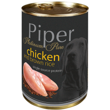 Dolina Piper Platinum Μονοπρωτεινική τροφή για ενήλικα σκυλιά με κοτόπουλο & καστανό ρύζι