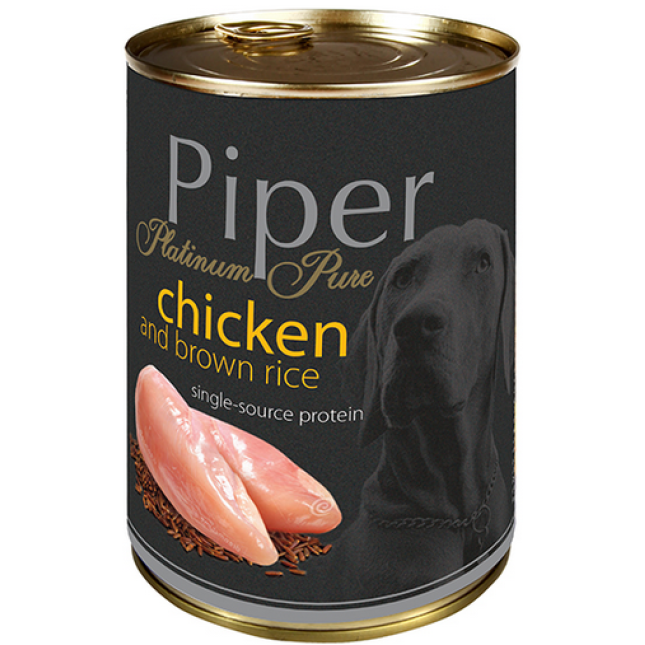 Dolina Piper Platinum Μονοπρωτεινική τροφή για ενήλικα σκυλιά με κοτόπουλο & καστανό ρύζι Dolina Piper Platinum Μονοπρωτεινική τροφή για ενήλικα σκυλιά με κοτόπουλο & καστανό ρύζι