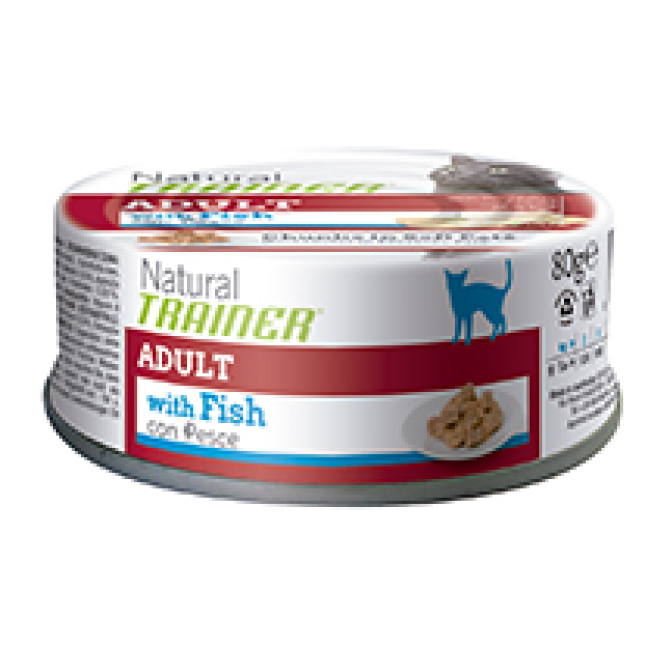 Nova foods tr. natural adult cat με ψάρι 80gr