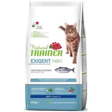 Natural Trainer για απαιτητικές ενήλικες γάτες με ψάρια ωκεανού 1,5kg Natural Trainer για απαιτητικές ενήλικες γάτες με ψάρια ωκεανού 1,5kg