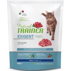 Natural Trainer για απαιτητικές ενήλικες γάτες με βοδινό και κοτόπουλο 300gr Natural Trainer για απαιτητικές ενήλικες γάτες με βοδινό και κοτόπουλο 300gr