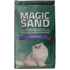Peletico άμμος για γάτες magic sand με λεβάντα