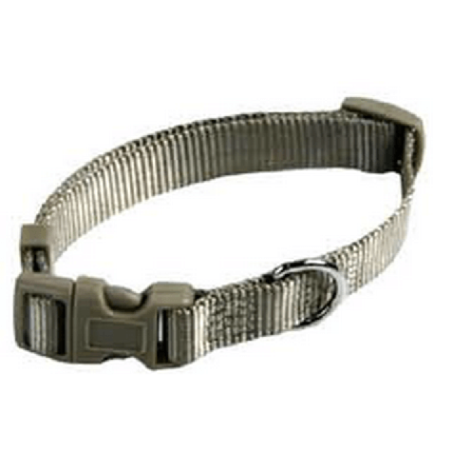 Papillon κολλάρο νάυλον γκρι, 10mm x20 - 30cm Papillon κολλάρο νάυλον γκρι, 10mm x20 - 30cm