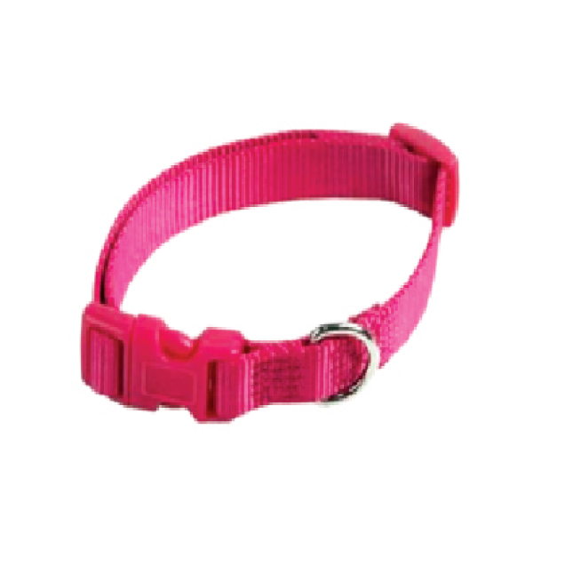 Papillon κολλάρο νάυλον ροζ, 15mm x33 - 40cm Papillon κολλάρο νάυλον ροζ, 15mm x33 - 40cm