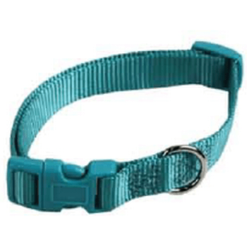 Papillon κολλάρο νάυλον τιρκουάζ, 15mm x33 - 40cm Papillon κολλάρο νάυλον τιρκουάζ, 15mm x33 - 40cm