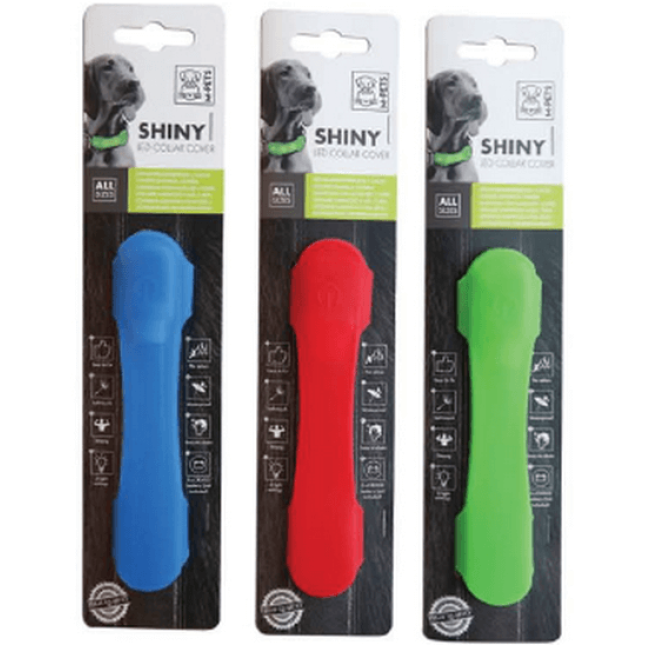 M-pets κάλλυμα κολλάρου shiny led 15,5 x 4 cm M-pets κάλλυμα κολλάρου shiny led 15,5 x 4 cm