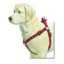 Beeztees σαμαράκι νάυλον Paw print, κόκκινο 10x30-50 Beeztees σαμαράκι νάυλον Paw print, κόκκινο 10x30-50