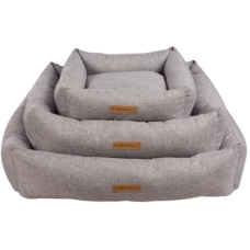 M-pets κρεβάτι Oleron, ανοιχτό γκρι, 80x60x20cm M-pets κρεβάτι Oleron, ανοιχτό γκρι, 80x60x20cm