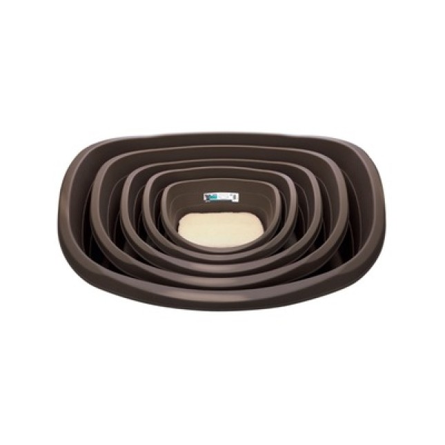 M-pets πλαστικό κρεβάτι Java, καφέ 61x41x23cm M-pets πλαστικό κρεβάτι Java, καφέ 61x41x23cm