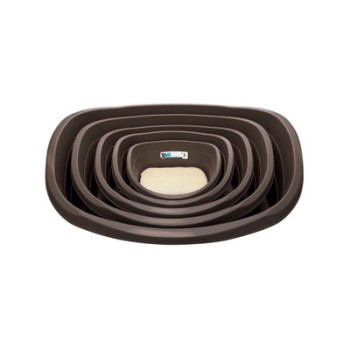 M-pets πλαστικό κρεβάτι Java, καφέ 100x72x30cm M-pets πλαστικό κρεβάτι Java, καφέ 100x72x30cm