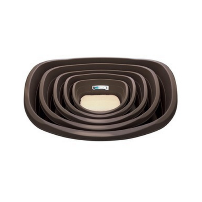 M-pets πλαστικό κρεβάτι Java, καφέ 120x83x36cm M-pets πλαστικό κρεβάτι Java, καφέ 120x83x36cm