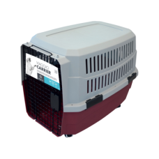 M-pets κλουβί ΙΑΤΑ, Viaggio μπορντώ 68x47x45cm M-pets κλουβί ΙΑΤΑ, Viaggio μπορντώ 68x47x45cm