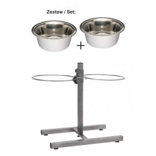 Lolo pets βάση ρυθμιζόμενη με 2 μεταλλικά πιάτα 4,70lt Lolo pets βάση ρυθμιζόμενη με 2 μεταλλικά πιάτα 4,70lt