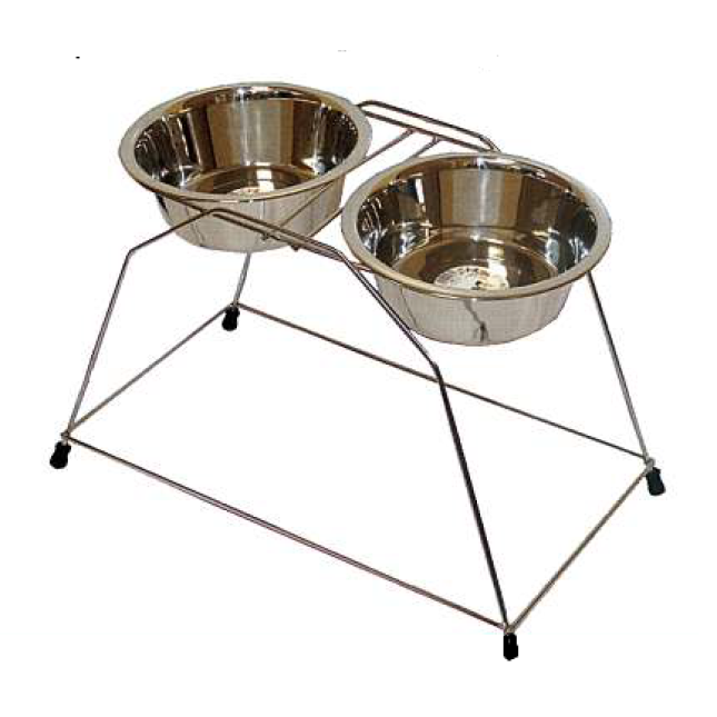 Lolo pets βάση ψηλή με 2 μεταλλικά πιάτα 2,80lt Lolo pets βάση ψηλή με 2 μεταλλικά πιάτα 2,80lt