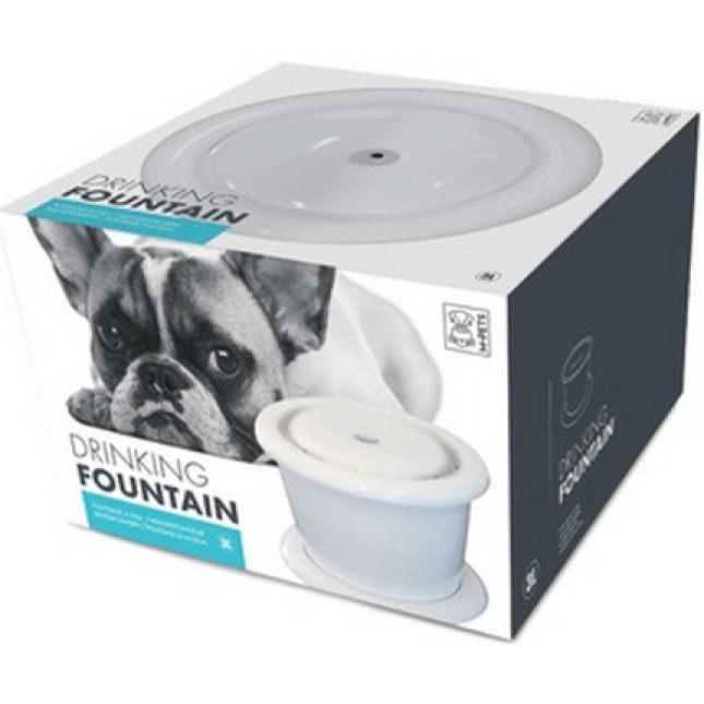 M-pets δοχείο νερού λευκό για σκύλους, 3000ml M-pets δοχείο νερού λευκό για σκύλους, 3000ml