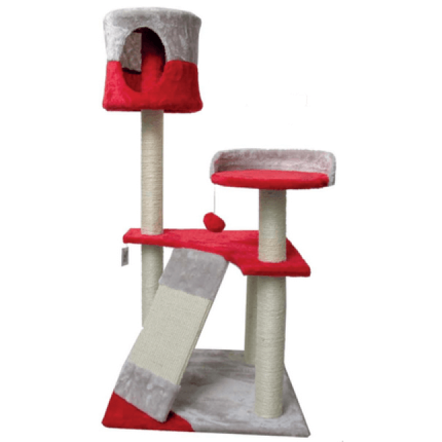 Tatrapet ονυχοδρόμιο με φωλιά & κάθισμα 51x51x110cm Tatrapet ονυχοδρόμιο με φωλιά & κάθισμα 51x51x110cm