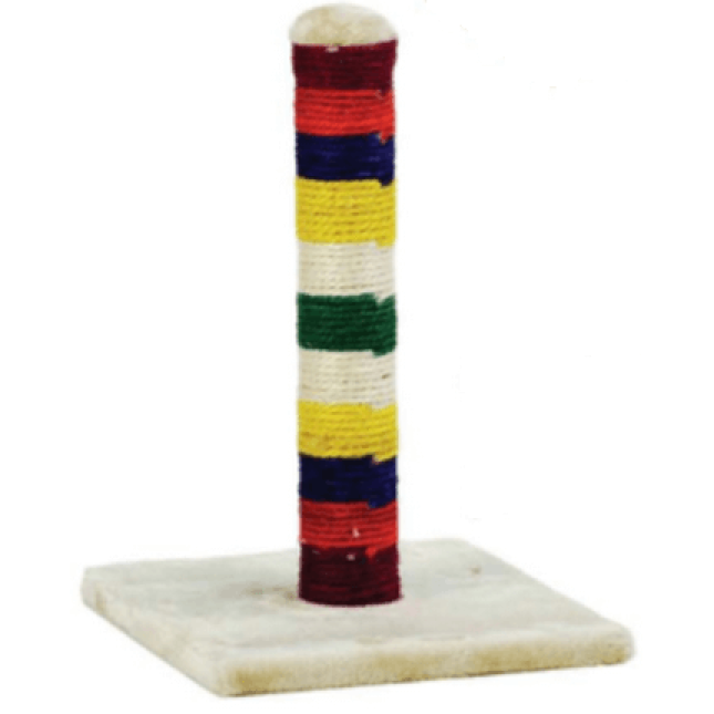 Beeztees ονυχοδρόμιο στύλος πολύχρωμος 30x30x45cm Beeztees ονυχοδρόμιο στύλος πολύχρωμος 30x30x45cm