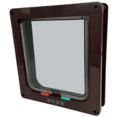 M-pets πόρτα με τουνελ-Big Cat-4-WAY εξωτ 235x252mm-εσωτ 210x227 mm καφέ M-pets πόρτα με τουνελ-Big Cat-4-WAY εξωτ 235x252mm-εσωτ 210x227 mm καφέ