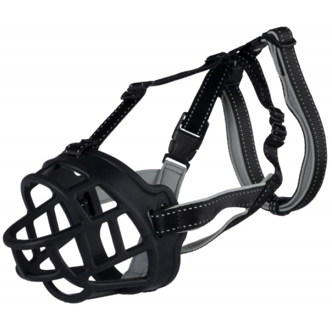 Trixie φίμωτρο flex σιλικόνης m-l Trixie φίμωτρο flex σιλικόνης m-l