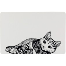 Trixie σουπλά zentangle 44x28cm άσπρο/μαύρο Trixie σουπλά zentangle 44x28cm άσπρο/μαύρο